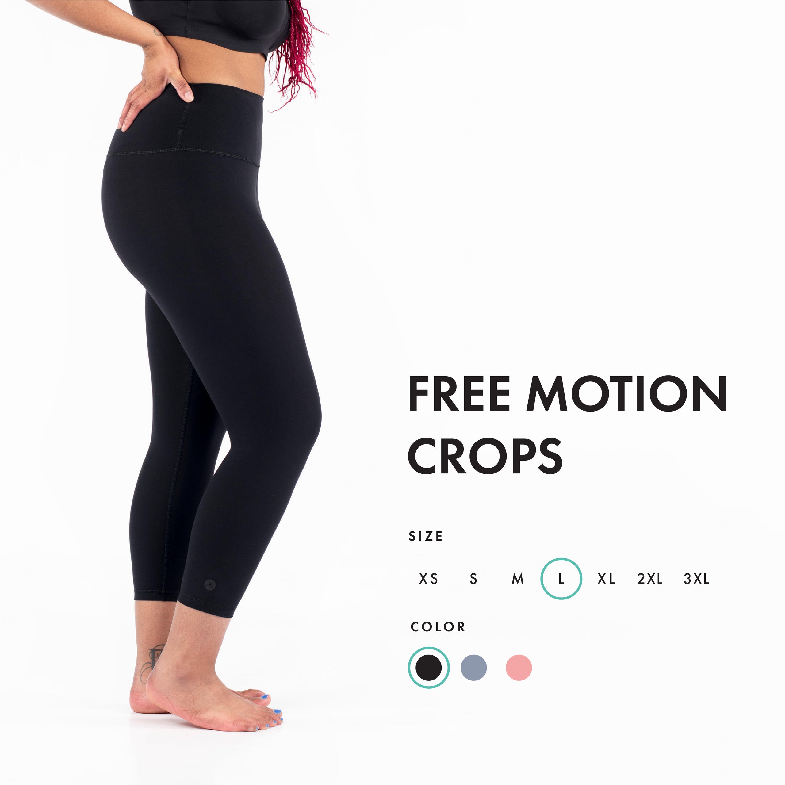 Free Motion Crops Mystic– SweetLegs